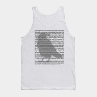 Edgar Allan Poe Poem - The Raven 1 Tank Top